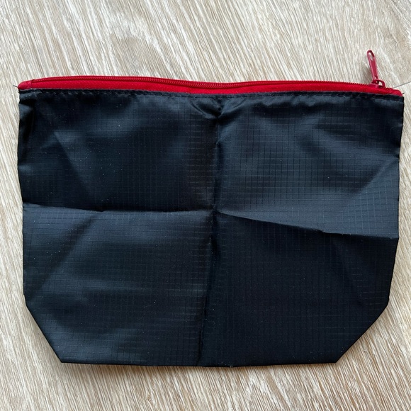 New! Makeup Forever Black Checkered Makeup Bag - Picture 2 of 4